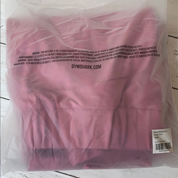 Gymshark solace bottoms 2.0 dusky pink small NWT - Picture 6 of 7